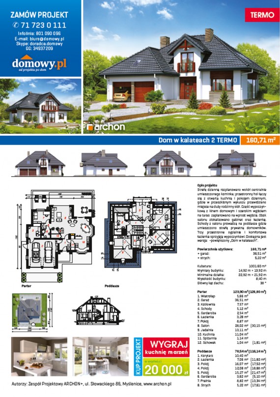 Projekty domów - Dom w kalateach 2 TERMO